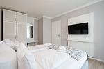 Schlafzimmer - Exklusives Apartment 3.11 mit Strandkorb, Begrüßungsgetränken und hundefreundlich - Top-Hundeurlaub