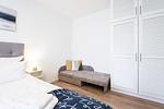 Schlafzimmer - Exklusivsuite 3.05 - Top-Hundeurlaub