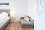 Schlafzimmer - Exklusivsuite 3.05 - Top-Hundeurlaub