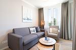 Wohnzimmer - Exklusives Apartment 3.14 - luxuriös - Top-Hundeurlaub