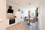Küche / Küchenzeile - Exklusives Apartment 3.14 - luxuriös - Top-Hundeurlaub