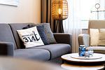 Wohnzimmer - Exklusives Apartment 3.14 - luxuriös - Top-Hundeurlaub