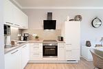 Küche / Küchenzeile - Exklusives Apartment 3.14 - luxuriös - Top-Hundeurlaub