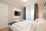 Schlafzimmer - Exklusives Apartment 3.14 - luxuriös - Top-Hundeurlaub