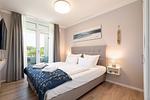 Schlafzimmer - Exklusives Apartment 3.14 - luxuriös - Top-Hundeurlaub