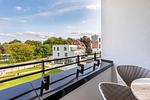 Balkon - Deluxe-Apartment 2.06 - Top-Hundeurlaub