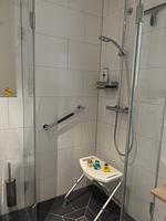 Badezimmer - Exklusivsuite 3.09 mit Strandkorb am Strand - Top-Hundeurlaub