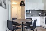 Küche / Küchenzeile - Deluxe-Apartment 2.07 mit Strandkorb am Strand - Top-Hundeurlaub