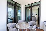 Balkon - Deluxe-Apartment 2.07 mit Strandkorb am Strand - Top-Hundeurlaub