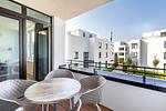 Balkon - Deluxe-Apartment 2.07 mit Strandkorb am Strand - Top-Hundeurlaub