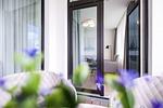 Balkon - Deluxe-Apartment 2.07 mit Strandkorb am Strand - Top-Hundeurlaub