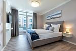 Schlafzimmer - Deluxe-Suite 1.13 - Top-Hundeurlaub