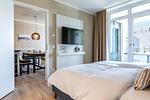 Schlafzimmer - Deluxe-Suite 2.05 - Top-Hundeurlaub