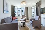 Wohnzimmer - Deluxe-Apartment 2.11 - Top-Hundeurlaub
