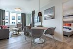 Wohnzimmer - Deluxe-Apartment 2.11 - Top-Hundeurlaub