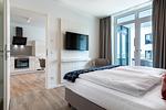 Schlafzimmer - Deluxe-Apartment 2.11 - Top-Hundeurlaub