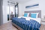 Schlafzimmer - Deluxe-Apartment 2.11 - Top-Hundeurlaub