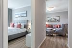 Wohnzimmer - Deluxe-Suite 2.17 - Top-Hundeurlaub