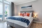 Schlafzimmer - Deluxe-Apartment 1.11 - Top-Hundeurlaub