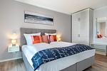 Schlafzimmer - Deluxe-Apartment 1.11 - Top-Hundeurlaub
