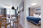 Schlafzimmer - Deluxe-Apartment 1.11 - Top-Hundeurlaub