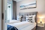 Schlafzimmer - Deluxe-Apartment 1.08 - Top-Hundeurlaub