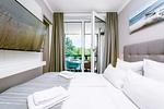 Schlafzimmer - Deluxe-Apartment 1.08 - Top-Hundeurlaub