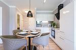 Küche / Küchenzeile - Deluxe-Apartment 1.08 - Top-Hundeurlaub