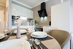 Küche / Küchenzeile - Deluxe-Apartment 1.08 - Top-Hundeurlaub