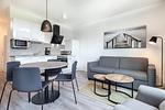 Küche / Küchenzeile - Deluxe-Suite 2.04 mit Ost Loggia und Wellness - Top-Hundeurlaub
