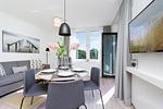 Wohnzimmer - Deluxe-Suite 2.04 mit Ost Loggia und Wellness - Top-Hundeurlaub