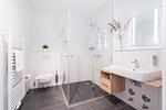 Badezimmer - Deluxe-Suite 2.04 mit Ost Loggia und Wellness - Top-Hundeurlaub