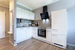 Küche / Küchenzeile - Deluxe-Apartment 2.14 mit eigener e-Ladesäule, XL-Strandkorb und Hundefreundlich - Top-Hundeurlaub