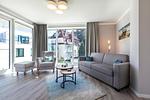 Wohnzimmer - Deluxe-Suite 1.16 - hundefreundlich - Top-Hundeurlaub