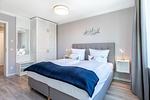 Schlafzimmer - Deluxe-Suite 1.16 - hundefreundlich - Top-Hundeurlaub