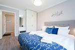 Schlafzimmer - Deluxe-Suite 1.16 - hundefreundlich - Top-Hundeurlaub