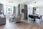 Wohnzimmer - Deluxe-Suite 2.01 mit West-Loggia und hundefreundlich - Top-Hundeurlaub