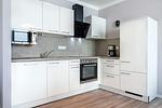 Küche / Küchenzeile - Deluxe-Suite 2.01 mit West-Loggia und hundefreundlich - Top-Hundeurlaub