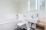 Badezimmer - Deluxe-Suite 2.01 mit West-Loggia und hundefreundlich - Top-Hundeurlaub