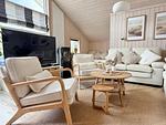 Wohnzimmer - Ferienhaus 138 - Top-Hundeurlaub