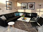 Wohnzimmer - Ferienhaus 19 - Top-Hundeurlaub