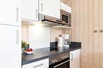 Küche / Küchenzeile - Ferienhaus 19 - Top-Hundeurlaub