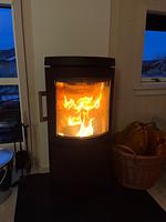 Kamin-/Ofen - Ferienhaus Lolland 76 - Top-Hundeurlaub