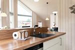 Küche / Küchenzeile - Ferienhaus Lolland 76 - Top-Hundeurlaub
