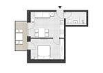 Grundriss - FeWo 1.3 - Top-Hundeurlaub