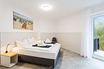 Schlafzimmer - FeWo 1.5 - Top-Hundeurlaub