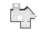 Grundriss - FeWo 3.1 - Top-Hundeurlaub
