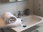 Badezimmer - Pearl 7 Nordsee Park Dangast - Top-Hundeurlaub