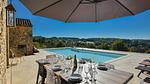 Terrasse / Balkon - Ferienhaus für 9 Personen (250 m²) in Prats-du-Périgord - Top-Hundeurlaub
