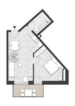 Grundriss - FeWo 4.5 - Top-Hundeurlaub